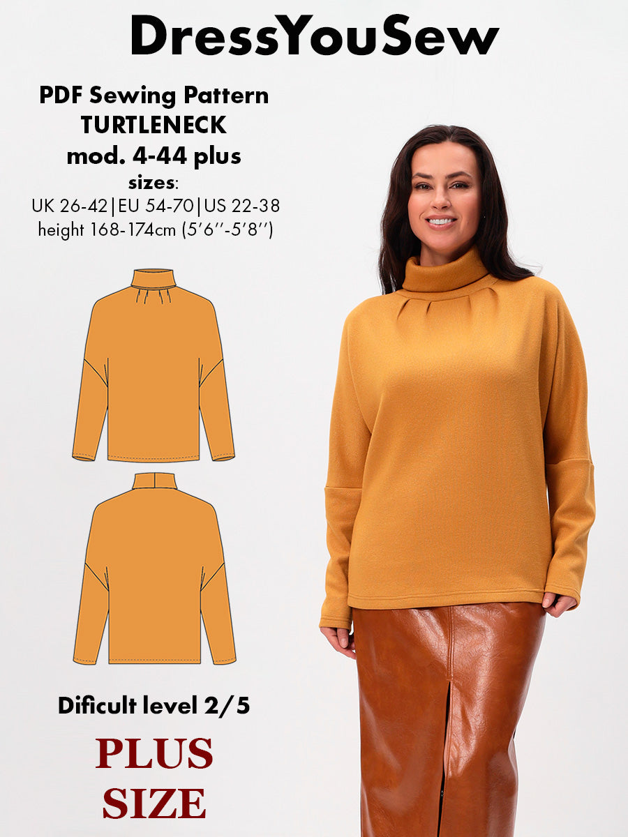 Turtleneck 4-44 plus